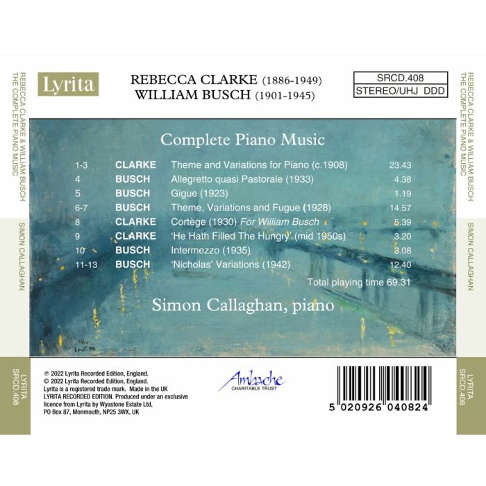 Clarke & Busch: Complete Piano Music - slide-1
