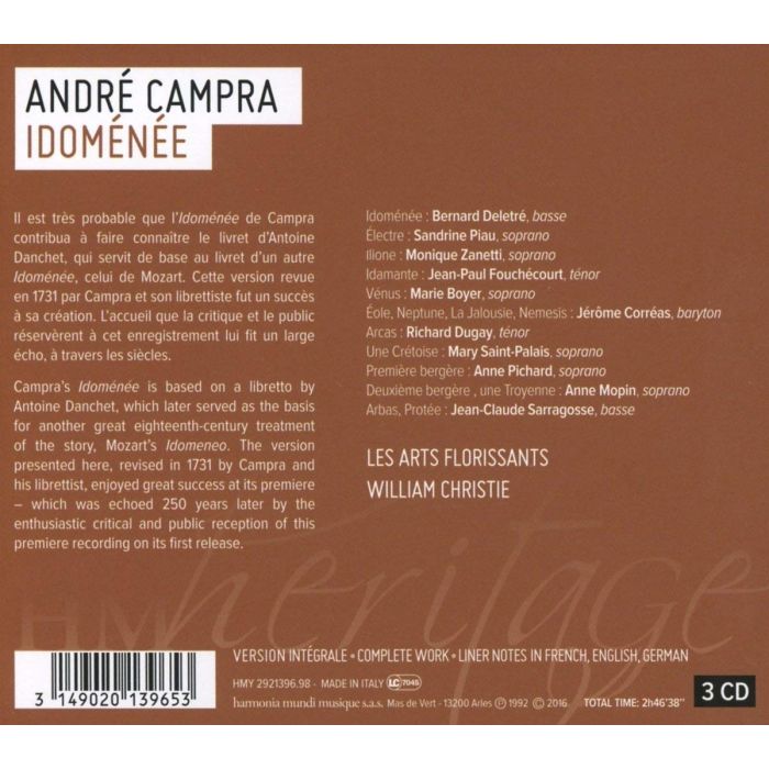 Campra: Idoménée, tragédie lyrique - slide-1