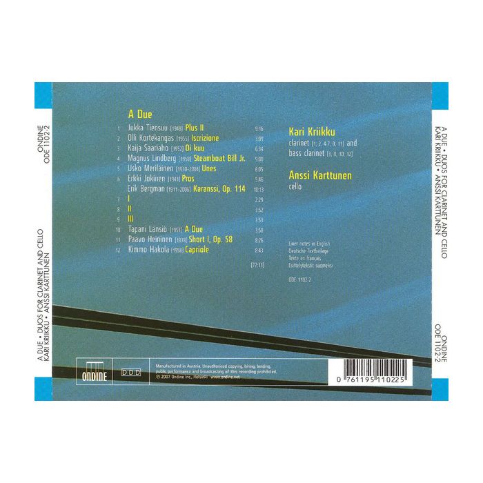 A Due: Works for Cello and Piano - slide-1