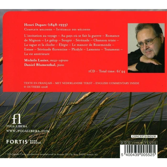 Duparc: Complete melodies - slide-1