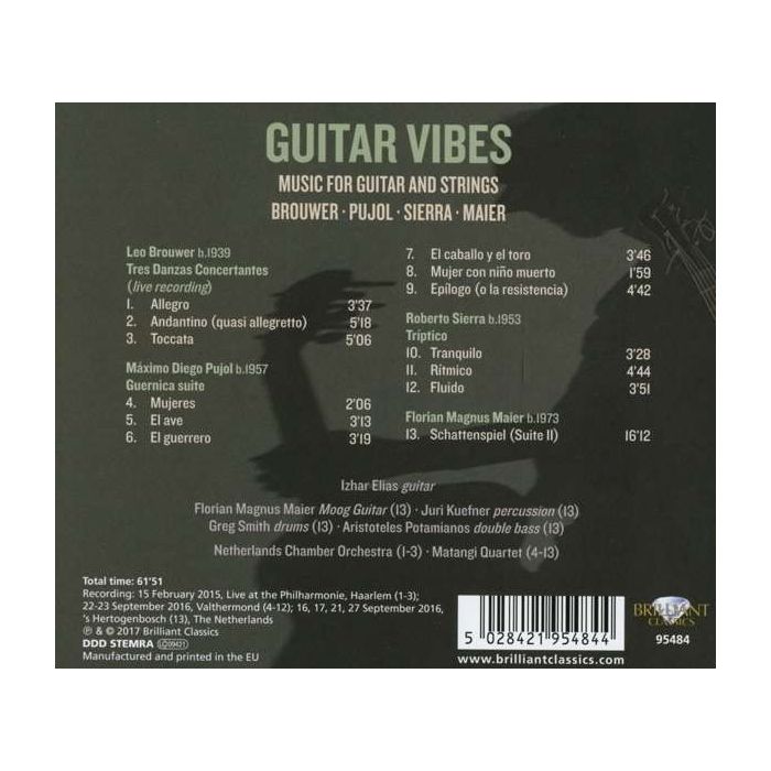 Guitar Vibes: Music for Guitar and Strings - slide-1