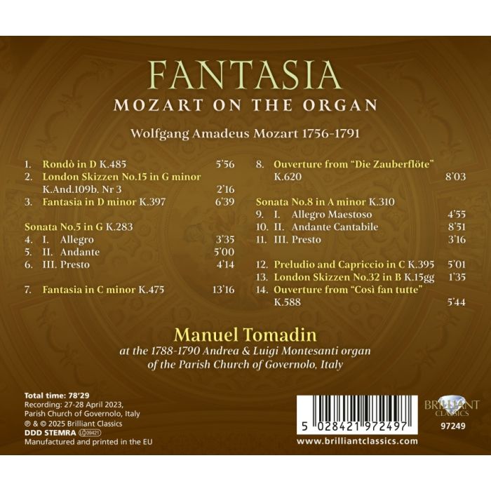 Fantasia - Mozart on the Organ - slide-1