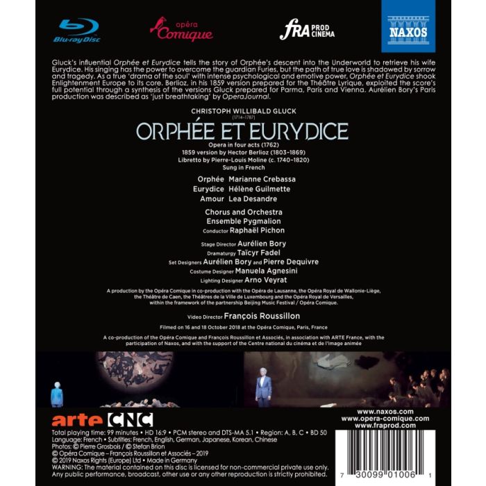 Gluck: Orphee et Eurydice - slide-1