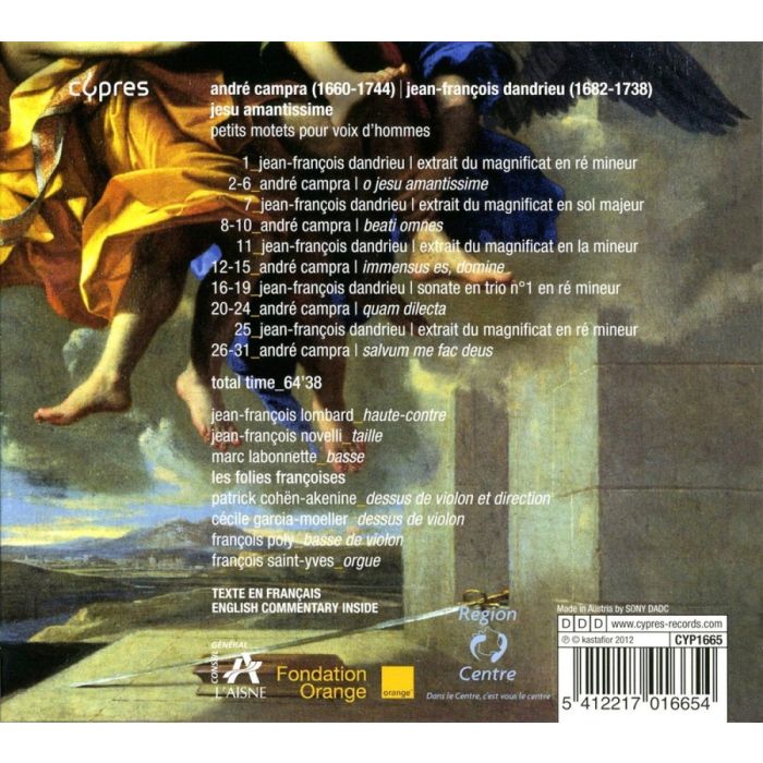 Campra & Dandrieu: Jesu amantissime - Petits motets - slide-1