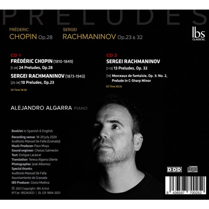 Chopin; Rachmaninov: Preludes - slide-1