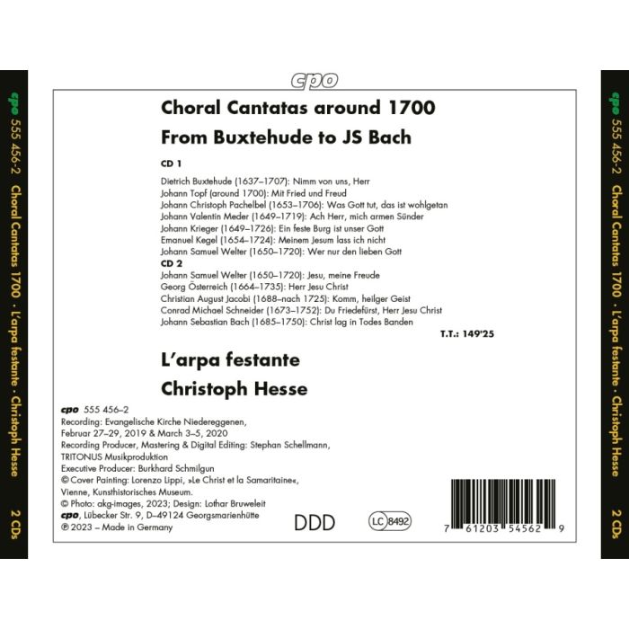 Choral Cantatas around 1700 - slide-1