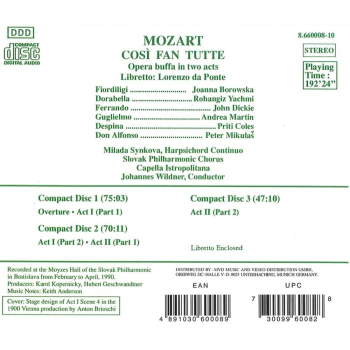 MOZART: Così fan tutte - slide-1