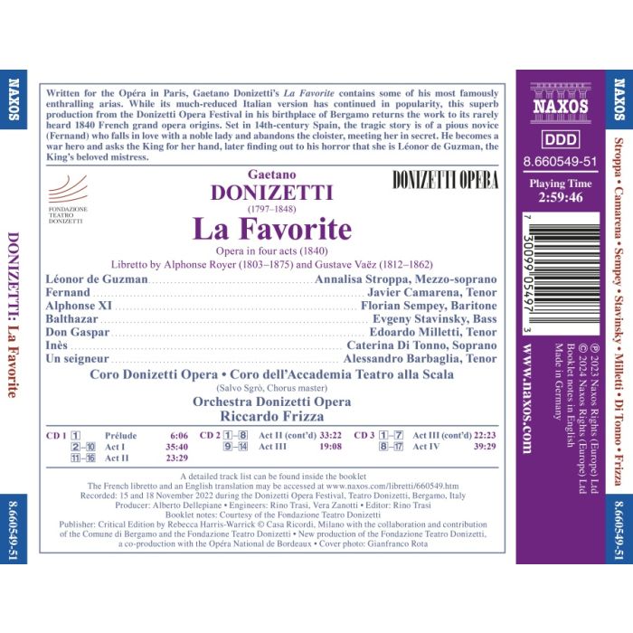 Donizetti: La Favorite - slide-1