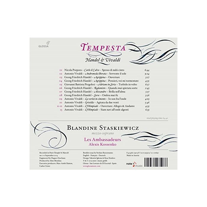 Handel: Tempesta, Opera Arias by Handel & Vivaldi - slide-1