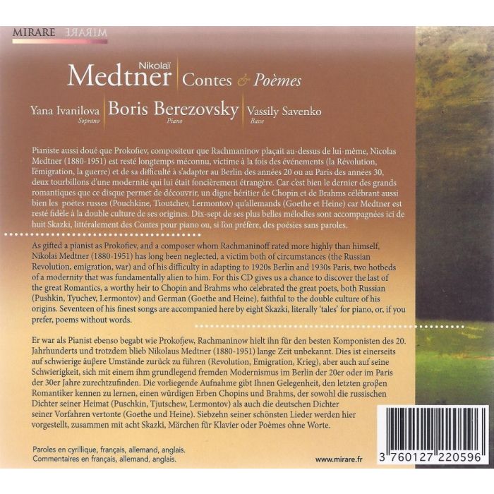 Medtner: Contes & Poemes - slide-1