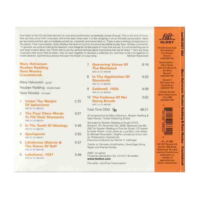 Halvorson/Radding/Wooley: Crackleknob - slide-1