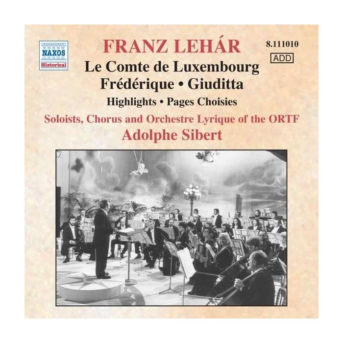 lehar: Le Comte De Luxembourg, Frederique