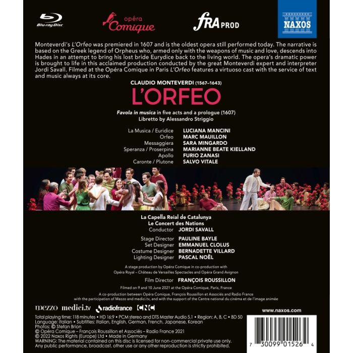 Monteverdi: L'Orfeo - slide-1