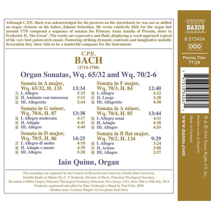 Bach: Organ Sonatas - slide-1