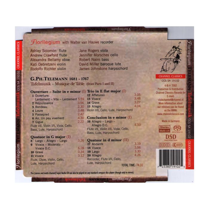 TELEMANN: Tafelmusik - slide-1