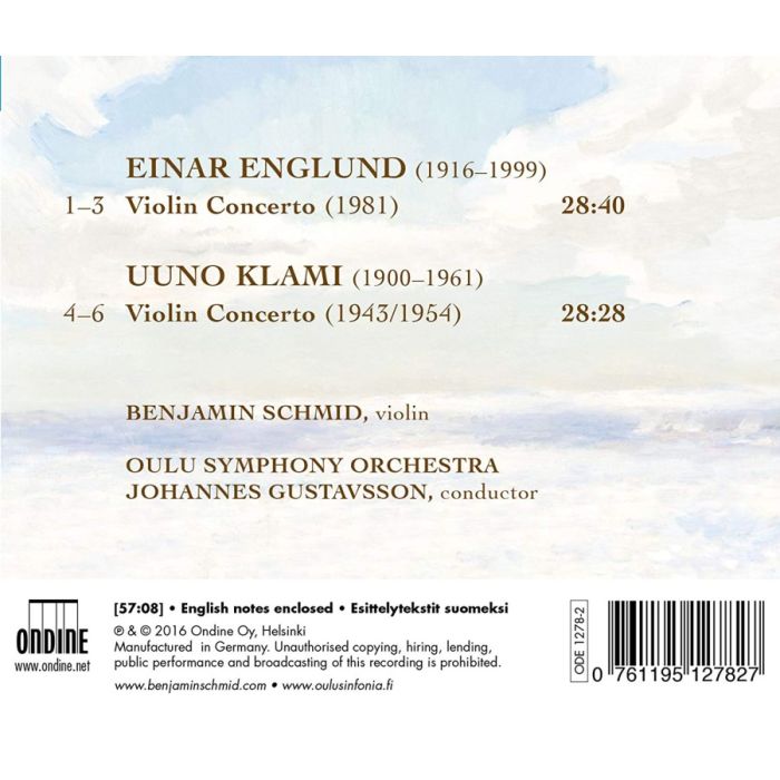 Klami & Englund: Violin Concertos - slide-1