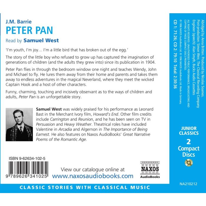 M. Barrie: Peter Pan - slide-1