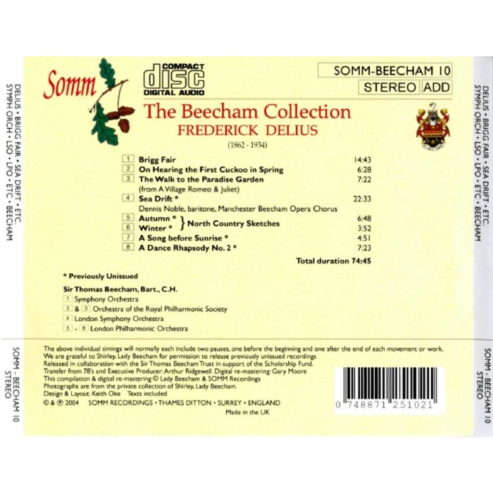 Delius: Brigg Fair & Sea Drift - slide-1