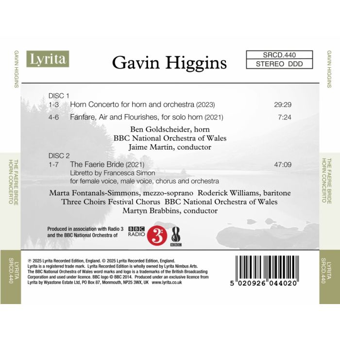 Higgins: The Faerie Bride; Horn Concerto - slide-1