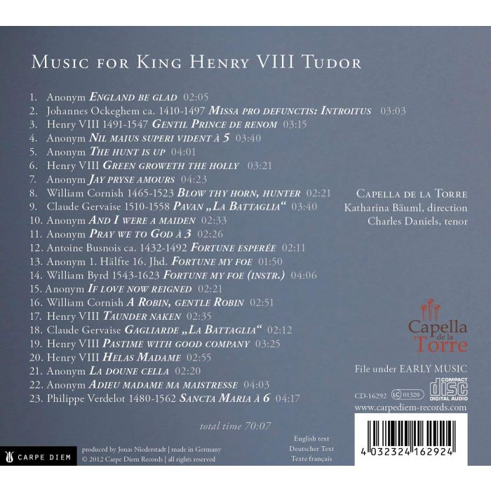 Harry Our King - Music for King Henry VIII Tudor - slide-1