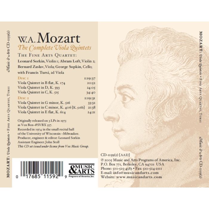 Mozart: Viola Quintets - slide-1