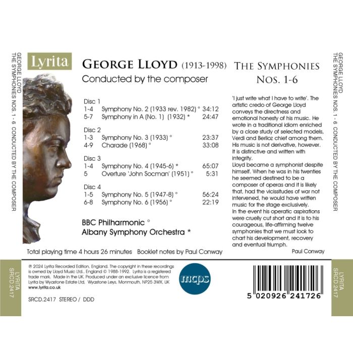 Lloyd: The Symphonies Nos. 1 - 6 - slide-1