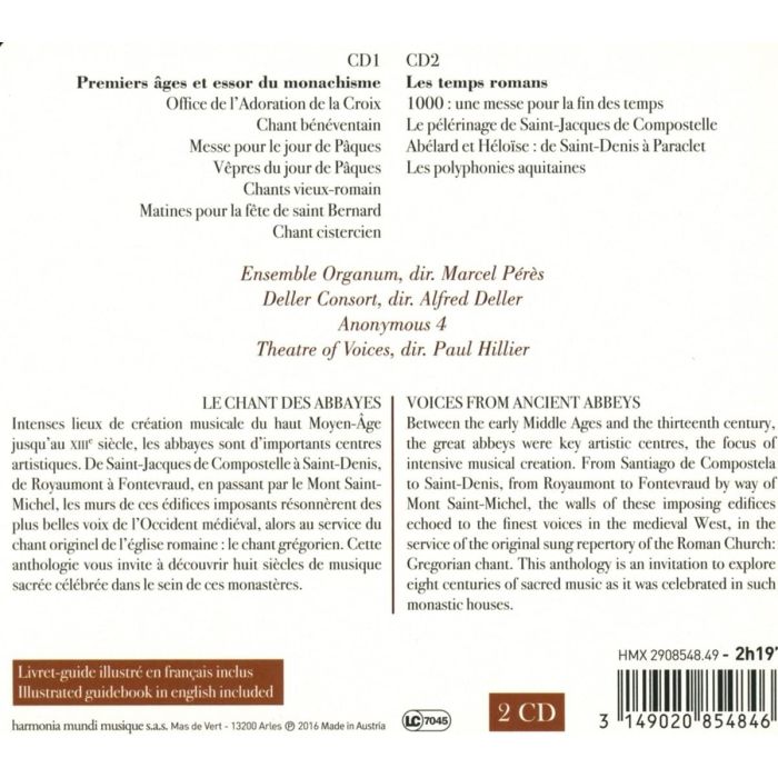 Resonances - Le Chant des abbayes: Plainchant & polyphony - slide-1