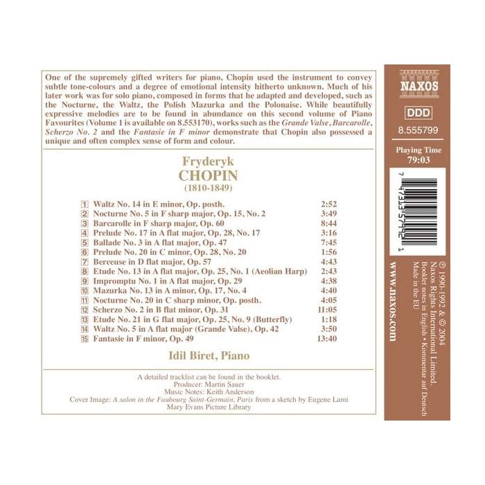 CHOPIN: Piano Favourities vol. 2 - slide-1