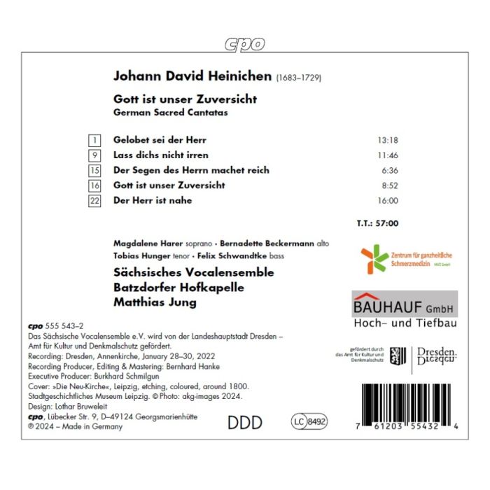 Heinichen: German Sacred Cantatas - slide-1