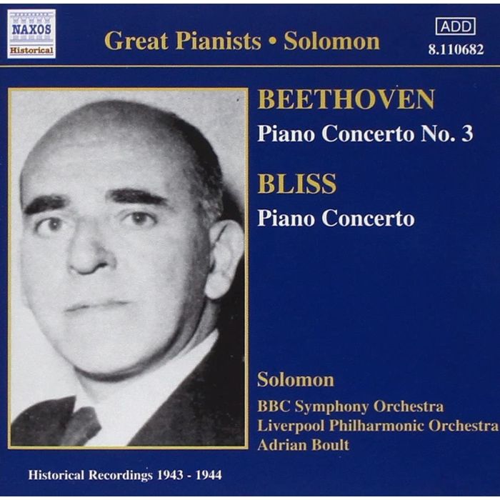 Beethoven: Piano Concerto No. 3 / Bliss: Piano Concerto