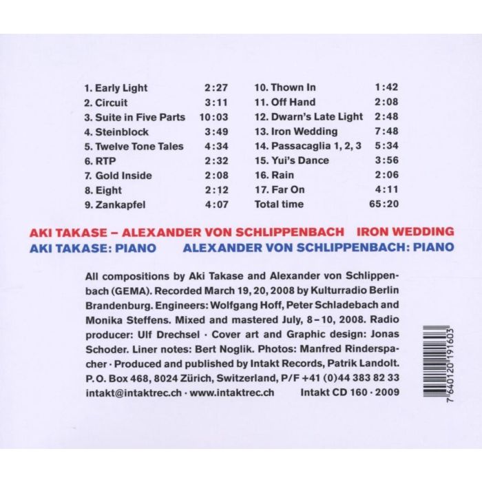 Takase/Schlippenbach: Iron Wedding - slide-1