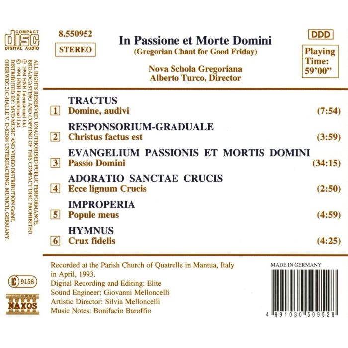 Gregorian Chant for Good Friday - slide-1