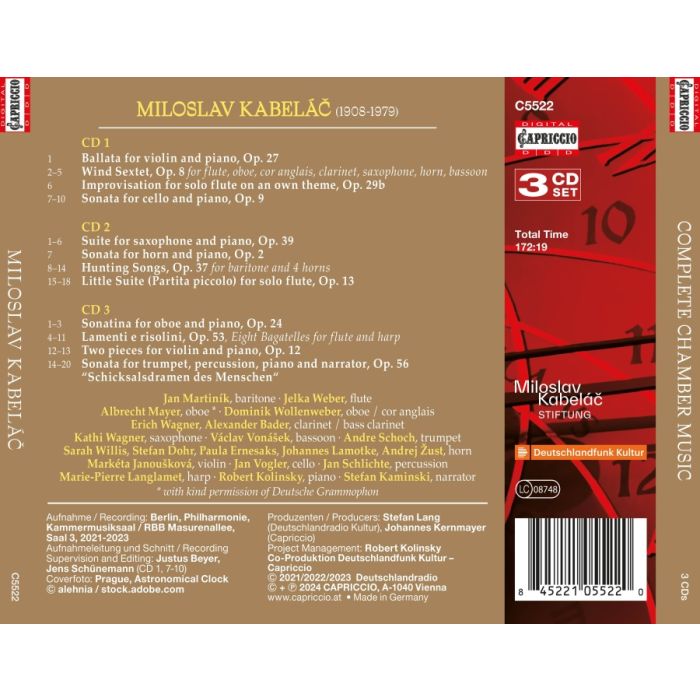 Kabelac: Complete Chamber Music - slide-1