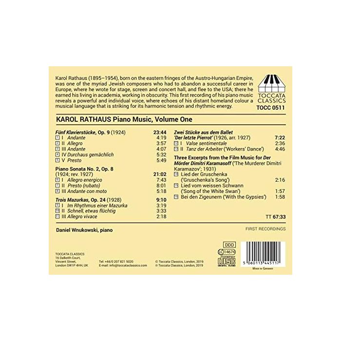 Rathaus: Piano Music Vol. 1 - slide-1