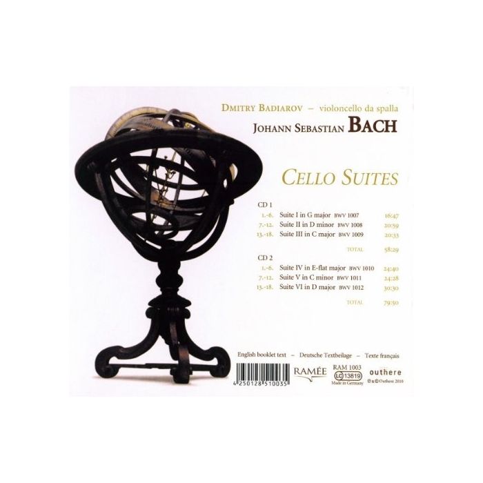 BACH: Cello suites - slide-1