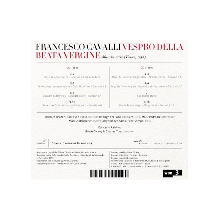 Cavalli: Vespro della Beata Vergine - slide-1