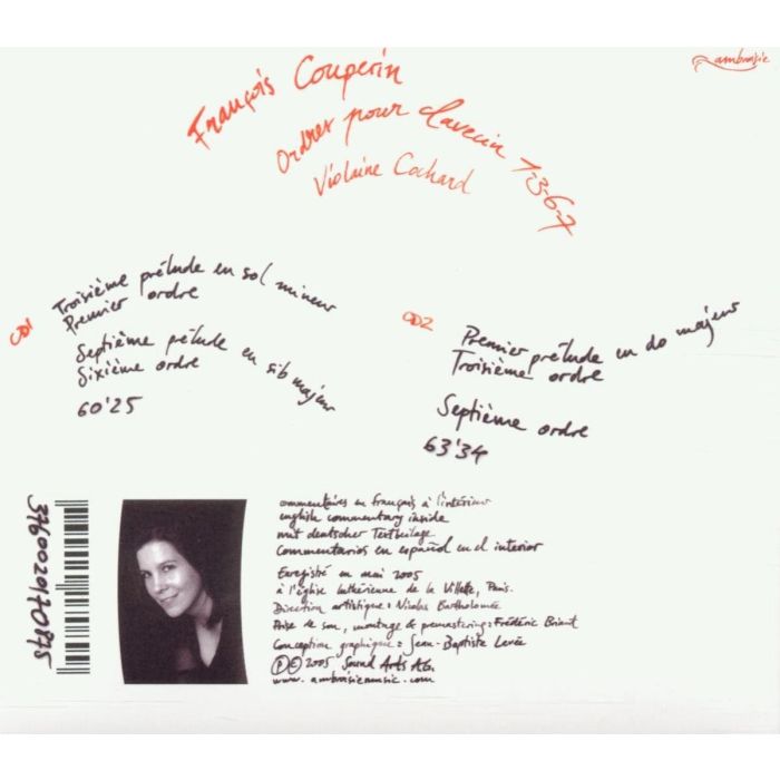 Couperin: Pieces de Clavecin 1, 3, 6 & 7 - slide-1