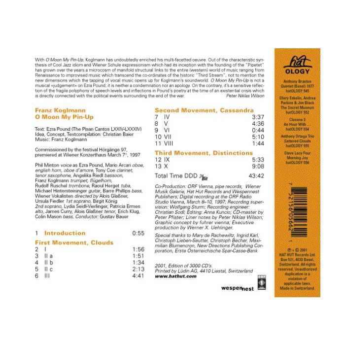 Koglmann: O Moon My Pin-Up - slide-1