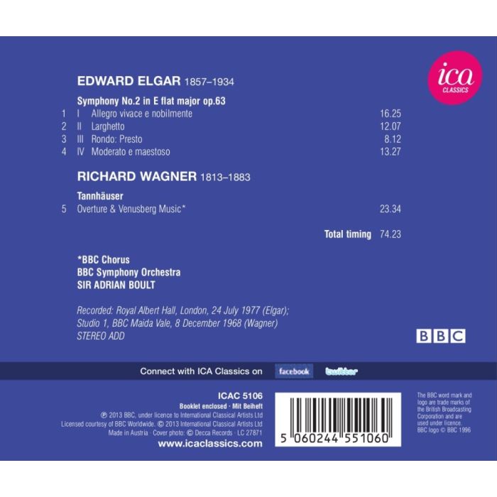 Elgar: Symphony No. 2 / Wagner: Tannhäuser - slide-1