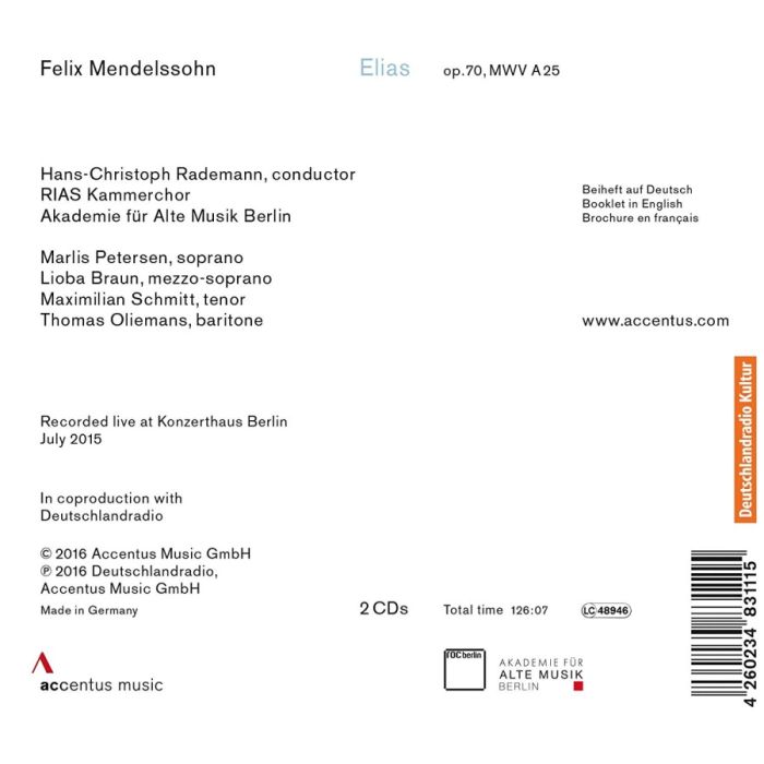 Mendelssohn: Elias - slide-1