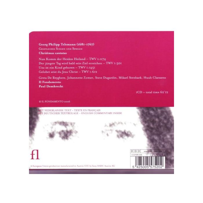 Telemann: Advent and Christmas Cantatas - slide-1
