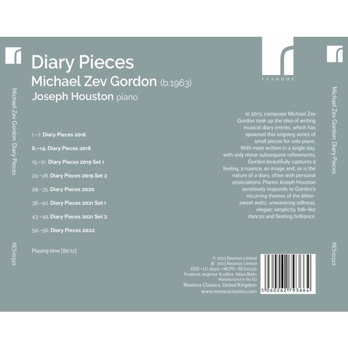 Gordon: Diary Pieces - slide-1