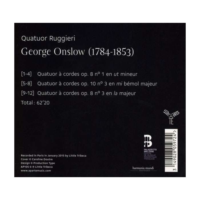 ONSLOW: String Quartets - slide-1