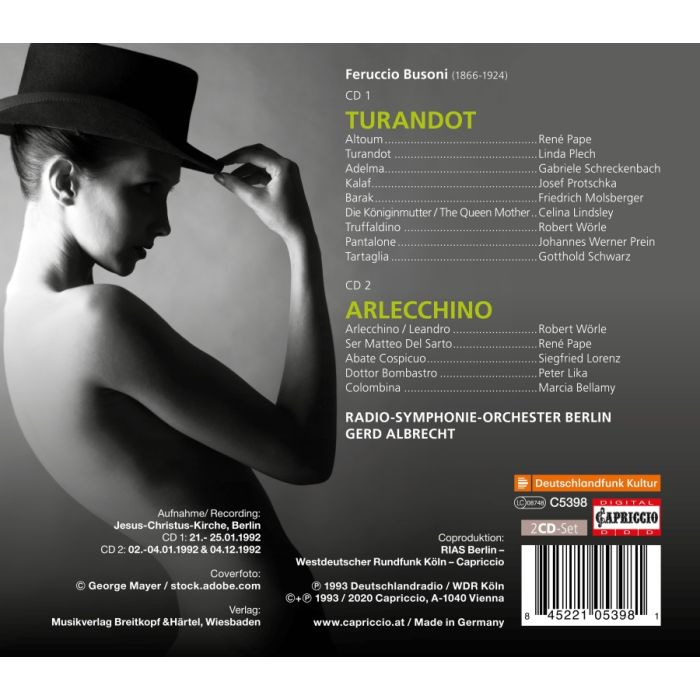 Busoni: Turandot; Arlecchino - slide-1