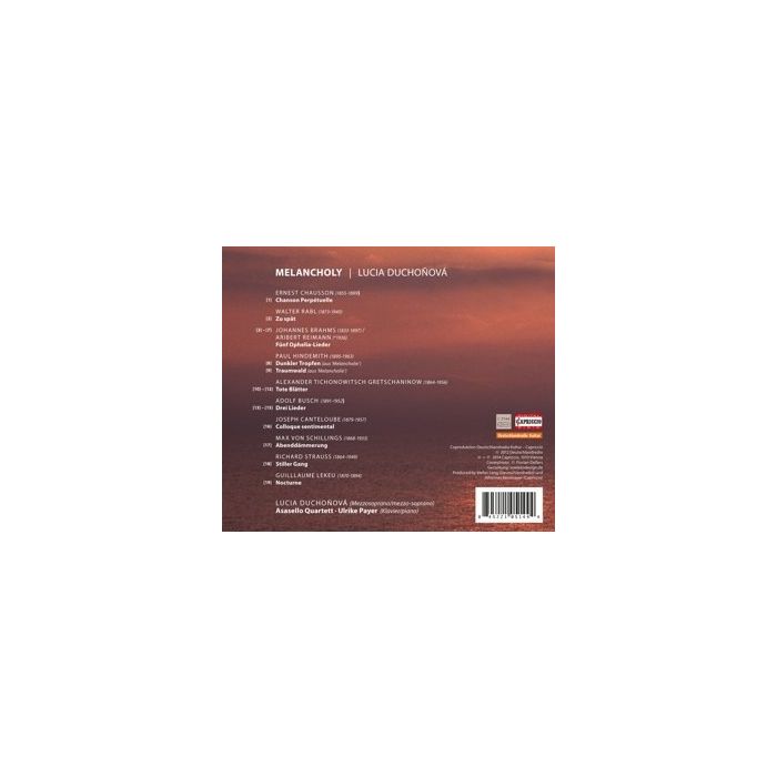 Melancholy – Chausson,Brahms,Reimann,Hindemith, Busch, Schillings - slide-1
