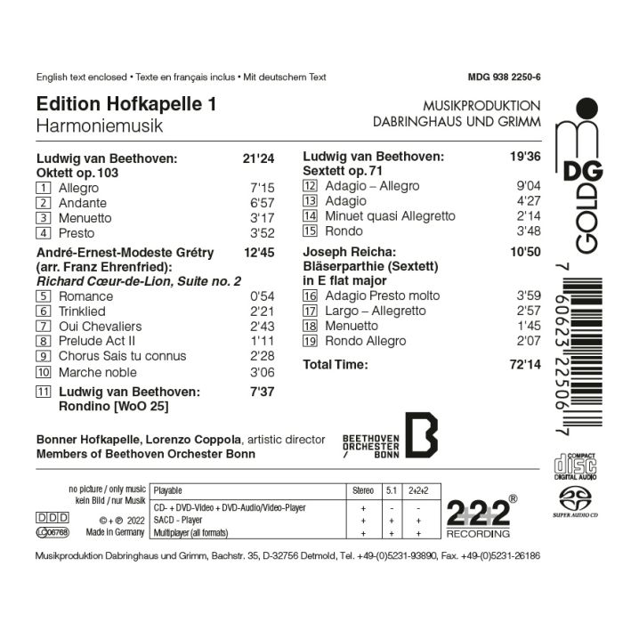 Edition Hofkapelle 1 - Harmoniemusik - slide-1