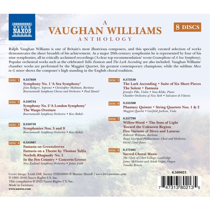 A Vaughan Williams Anthology - slide-1