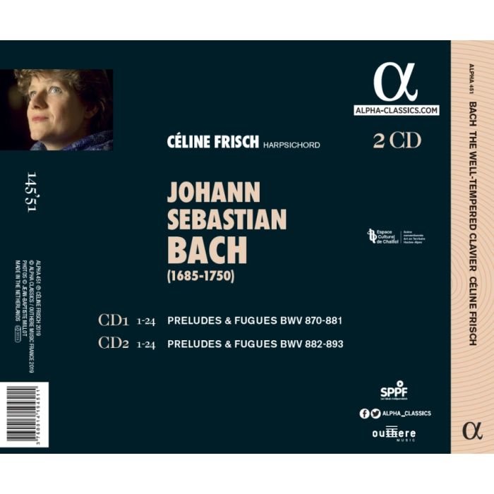 Bach: The Well Tempered Clavier, Book II - slide-1