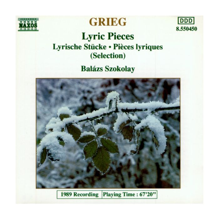 Grieg: Lyric Pieces, Books 1-10 (excerpts)