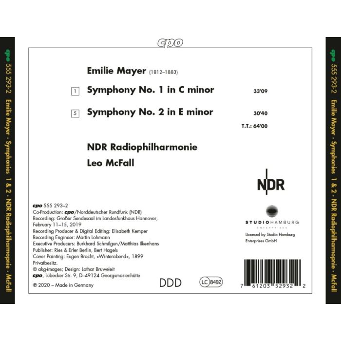 Mayer: Symphonies Nos. 1 & 2 - slide-1